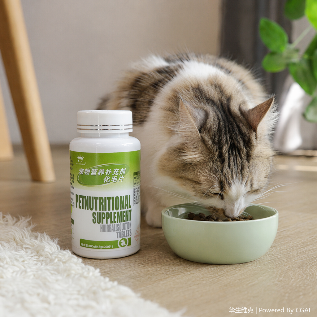 Cat hairizing cream protects the stomach and intestines. Pet nutritional supplement, suitable for both dogs and cats details Picture
