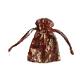 Solid-color silk fabric hand-held gift bag, customizable printed portable storage bag Item Picture