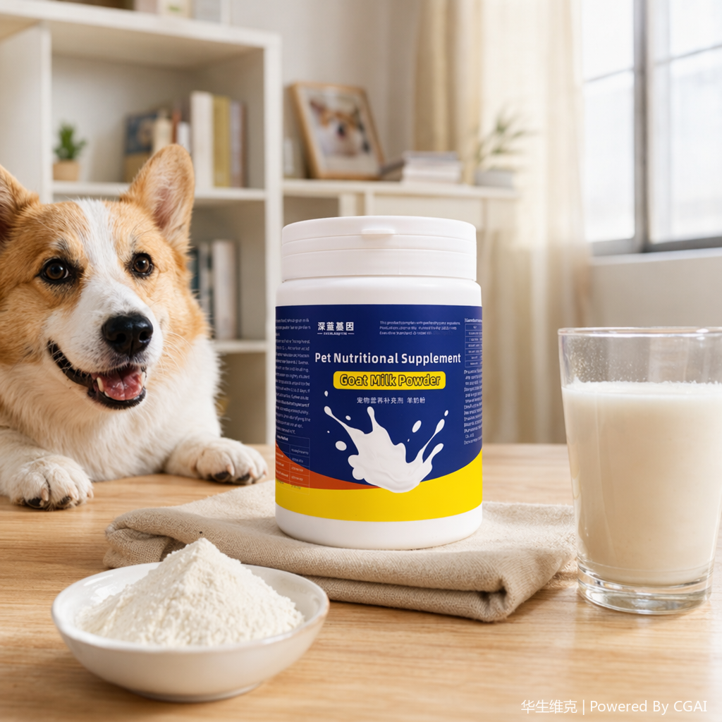 Pet goat milk powder dietary supplement for immune enhancement details Picture