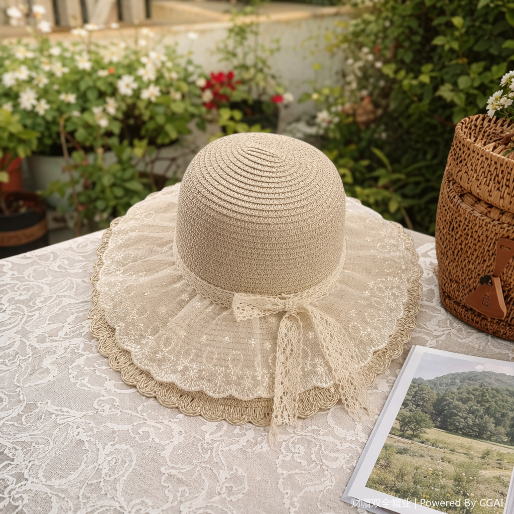 Colorful woven Korean-style sunshade baseball cap for adults, summer straw hat for women, 163213586 details Picture