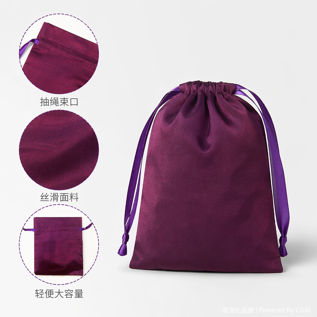 The Sedin fabric bag is a fashionable and eco-friendly handbag that can be customized with printed gift bags