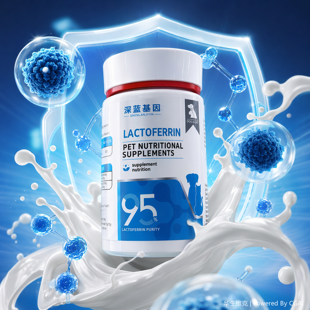 Lactoferrin pet nutritional supplements enhance immunity, improve intestinal health and promote nutrient absorption details Picture