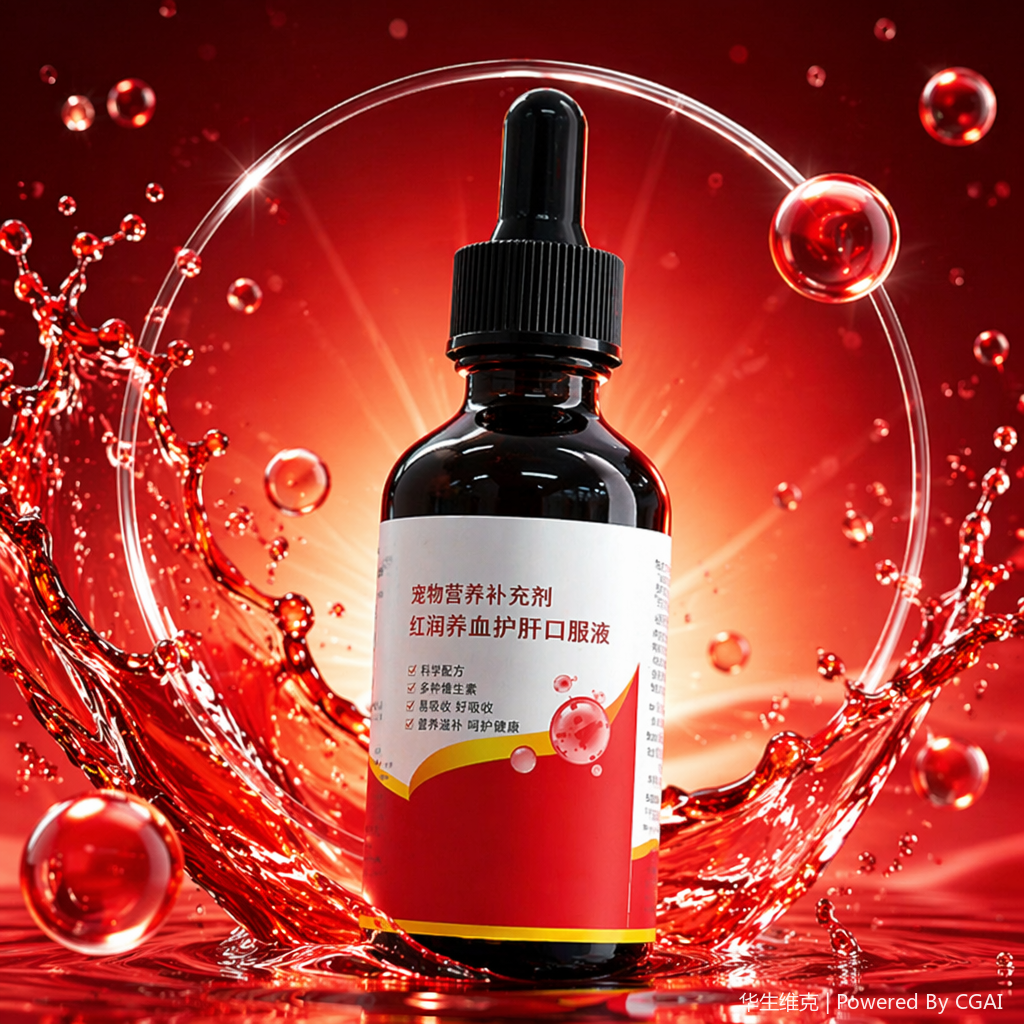 Pet Nourishing Liver Essence Oral Liquid, suitable for dogs and cats, nourishes blood and qi, and enhances immunity Specification image