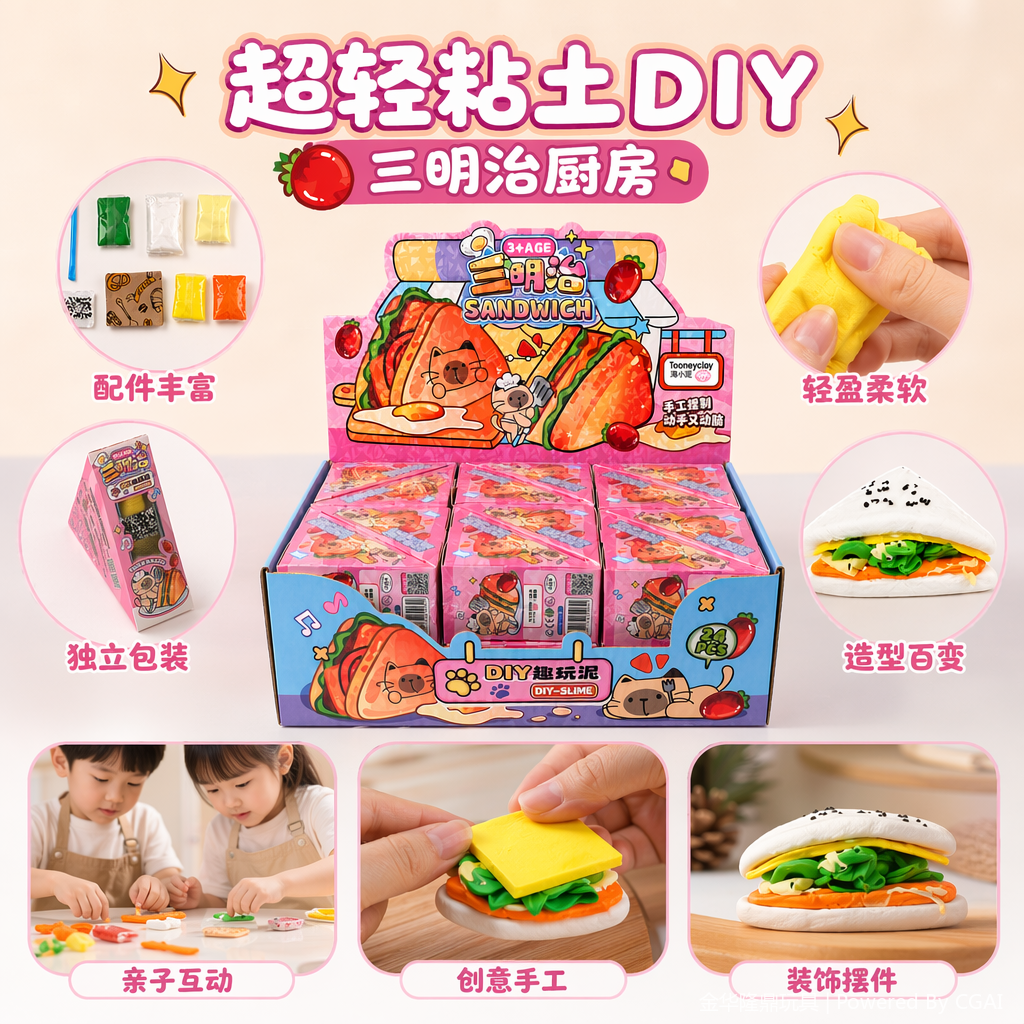 DIY Fun Mud - Sandwich Item Picture