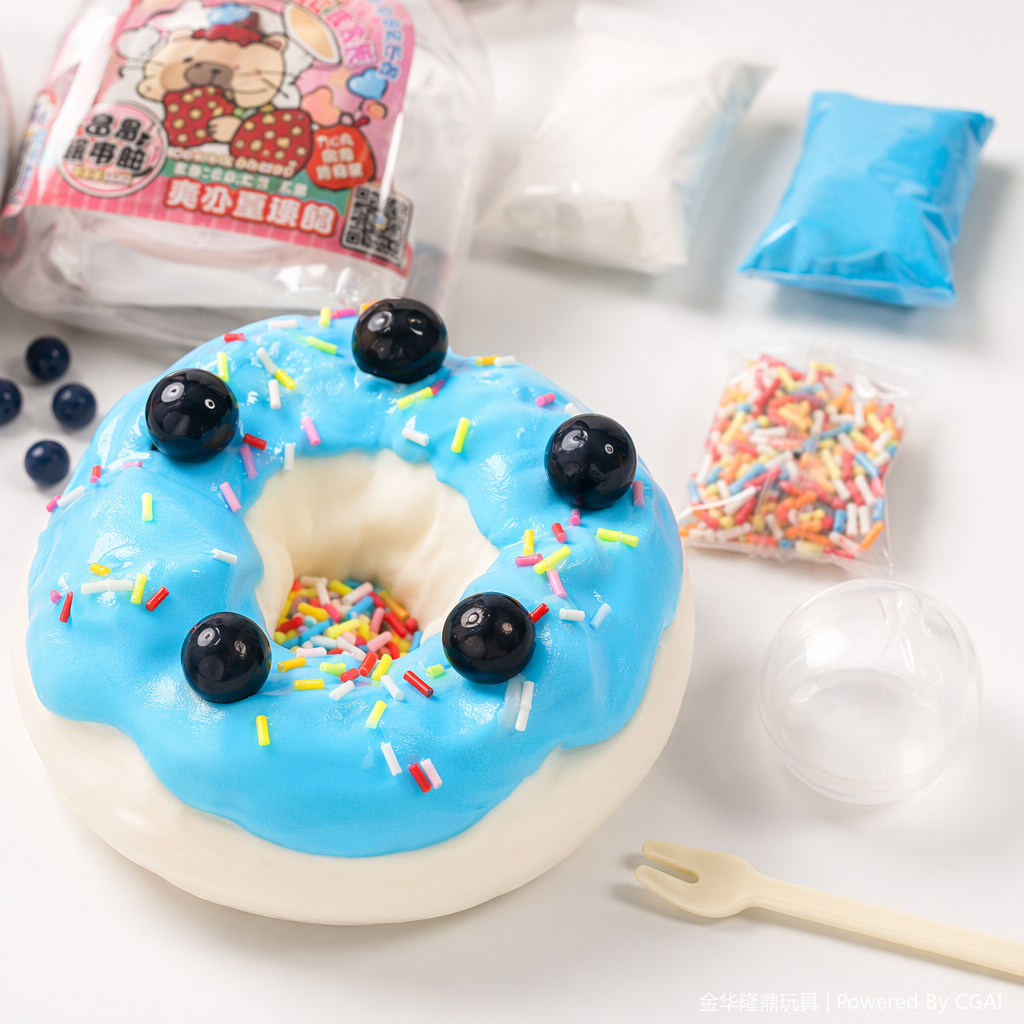 DY Fun Play Mud - A doughnut Application Scenario