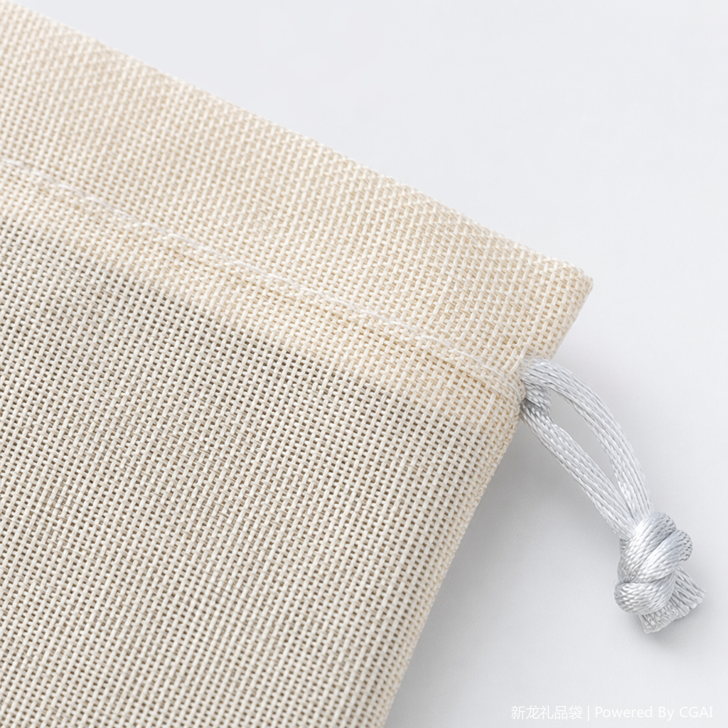 Christmas-themed cotton, linen and cloth bags with cotton rope closure, eco-friendly storage bags and natural style packaging bags Application Scenario