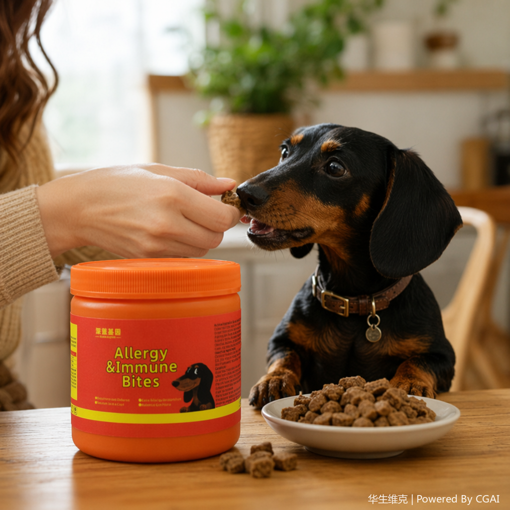 Pet anti-allergy soft granules enhance immunity and relieve skin itching and redness details Picture