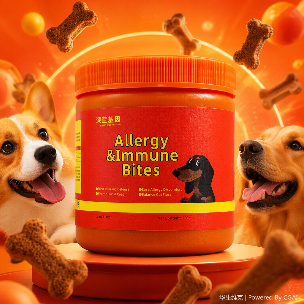 Pet anti-allergy soft granules enhance immunity and relieve skin itching and redness Specification image