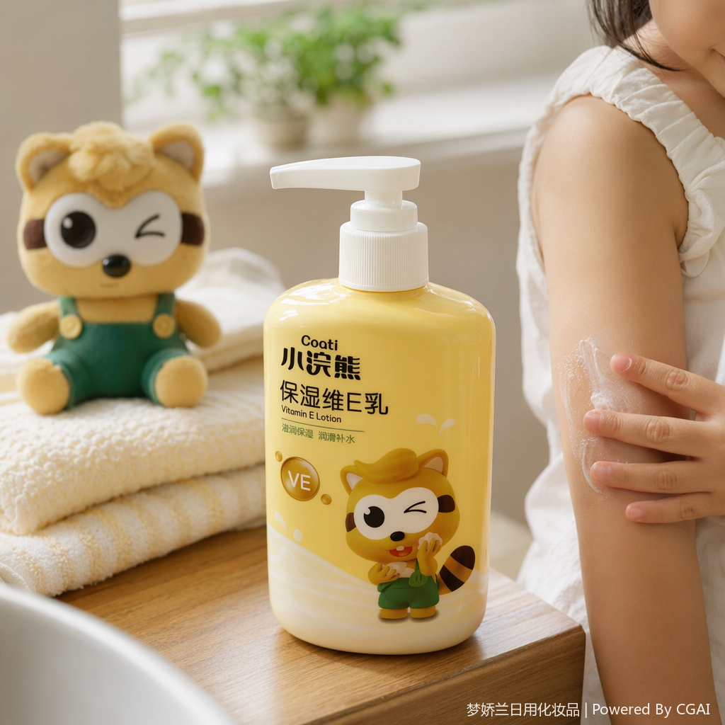 Little Raccoon Infant Moisturizing Vitamin E Lubricating Body Lotion details Picture