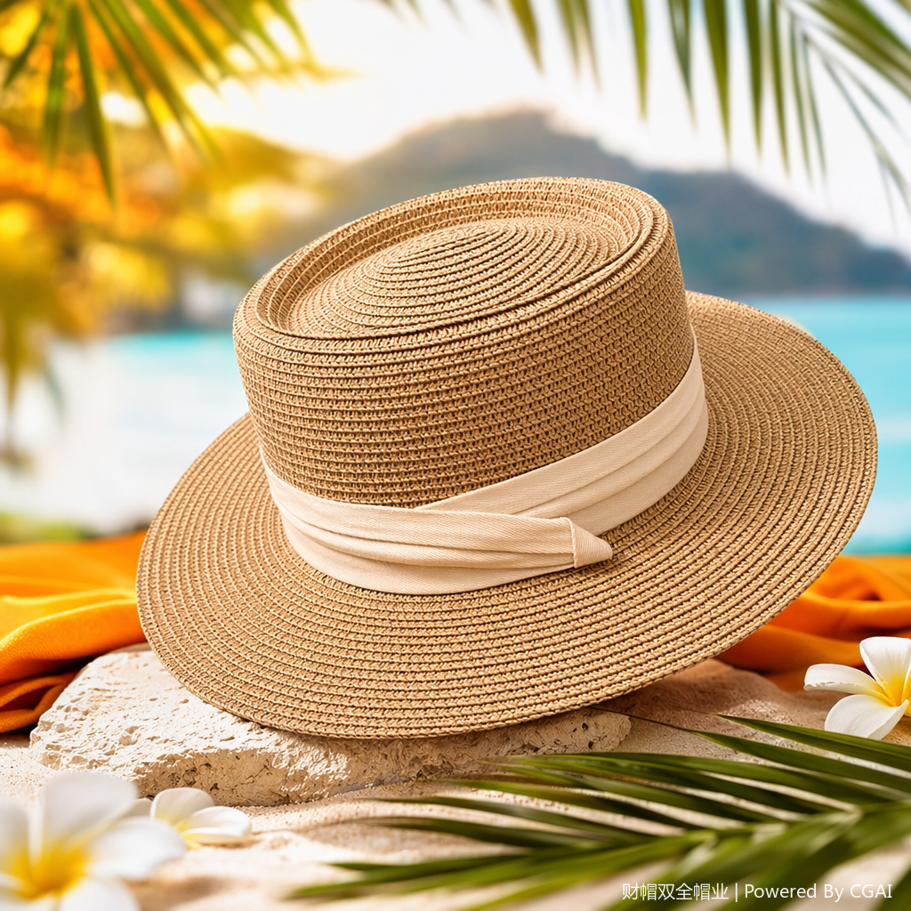 Adult summer sun hats, female summer Korean-style straw hats Specification image