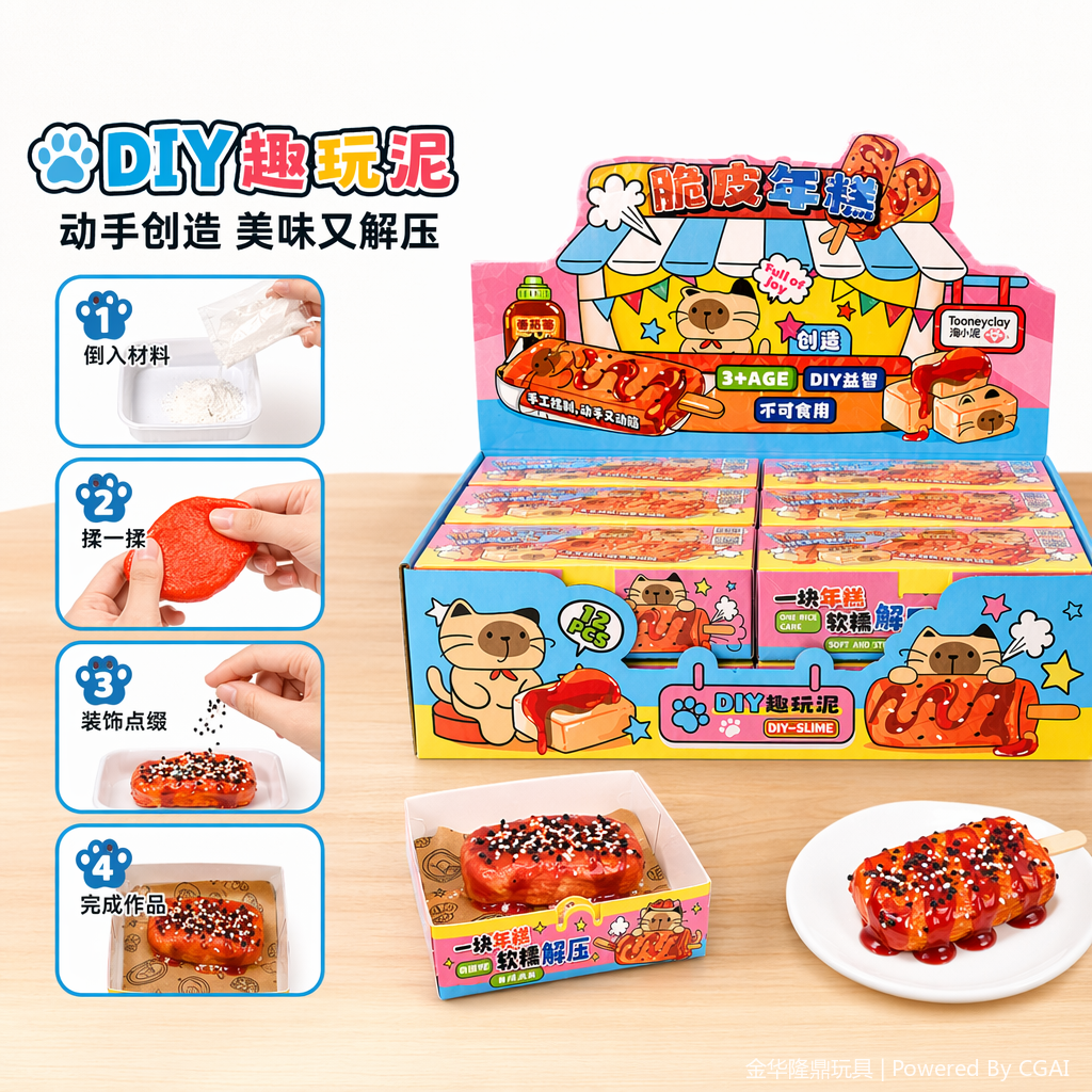 DIY Fun Clay - Crispy Rice Cake Item Picture