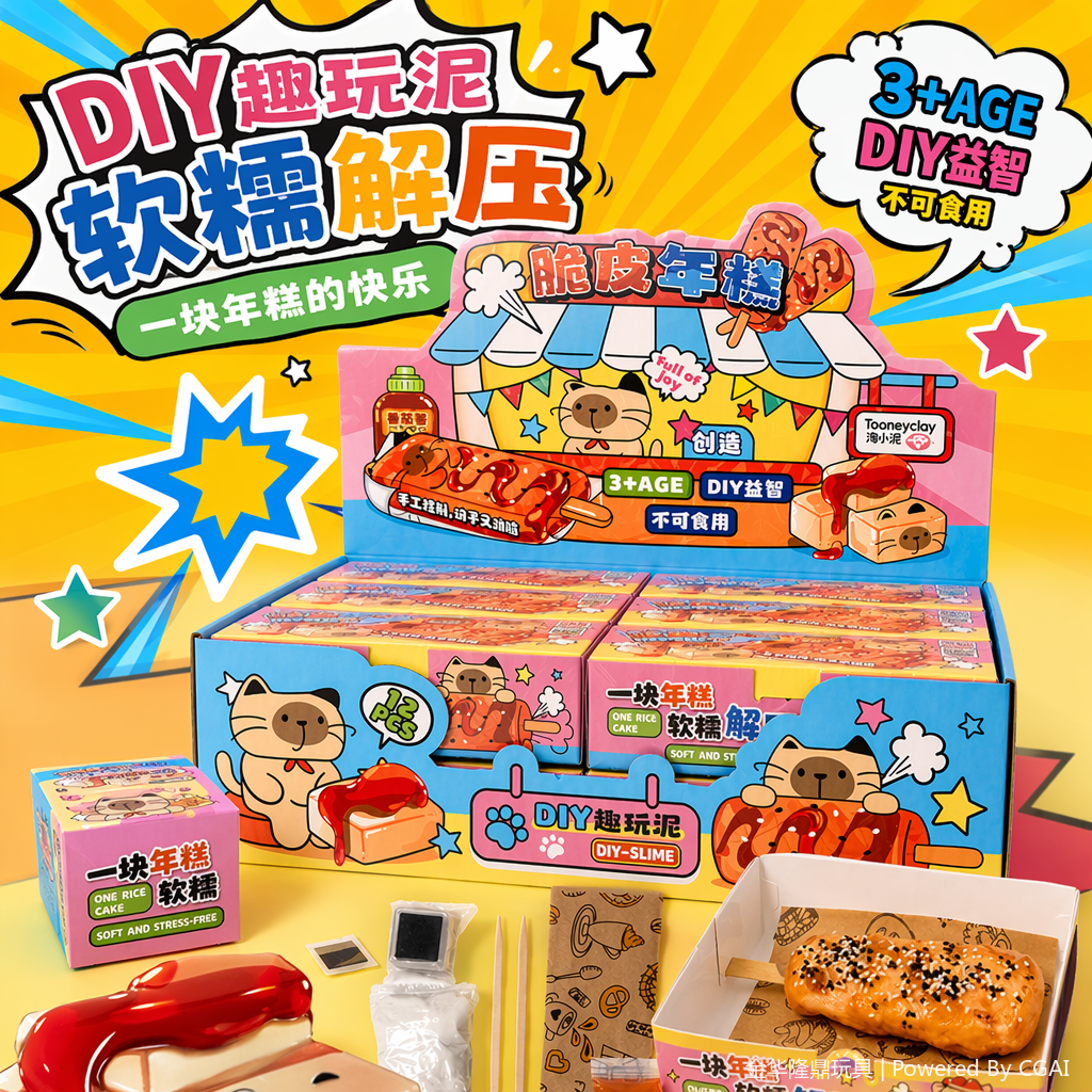 DIY Fun Clay - Crispy Rice Cake Specification image
