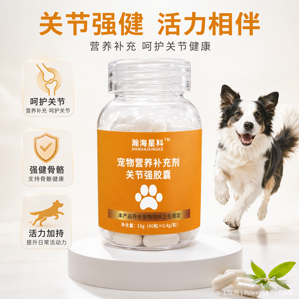 宠物关节养护胶囊 猫狗营养补充剂