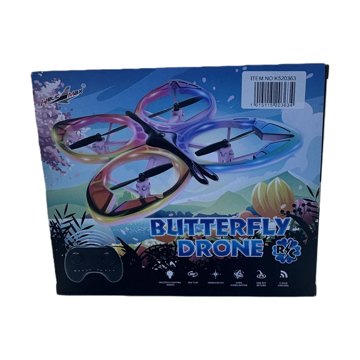 Retail and wholesale of digital 3C color butterfly drones Item Picture