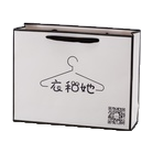Special eco-friendly kraft paper gift packaging box for running light souvenirs, festival hand-held takeout bag Item Picture