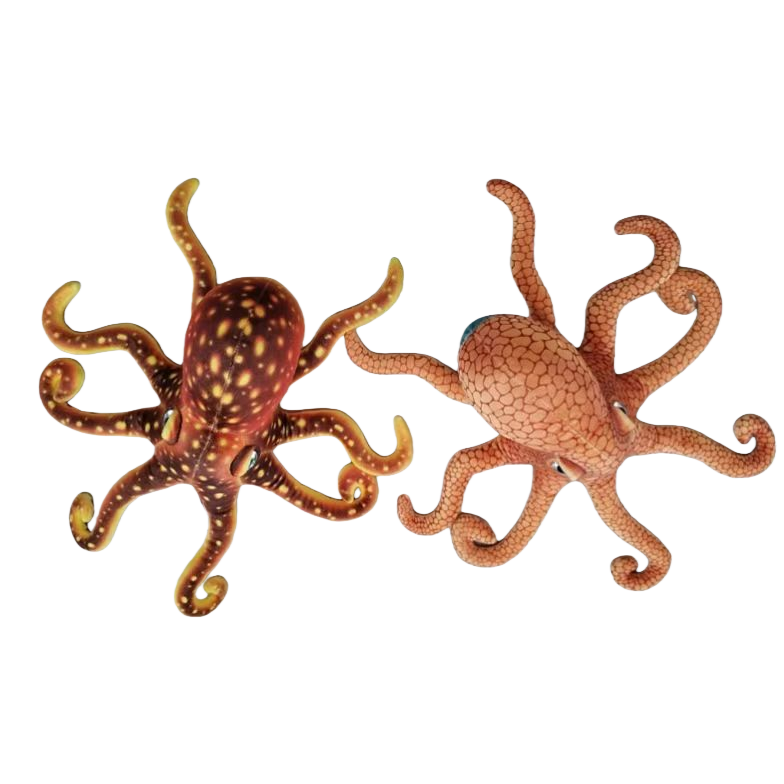 Colorful octopus dolls, other figurines, soft and cute plush toys, 30cm / 50cm Item Picture