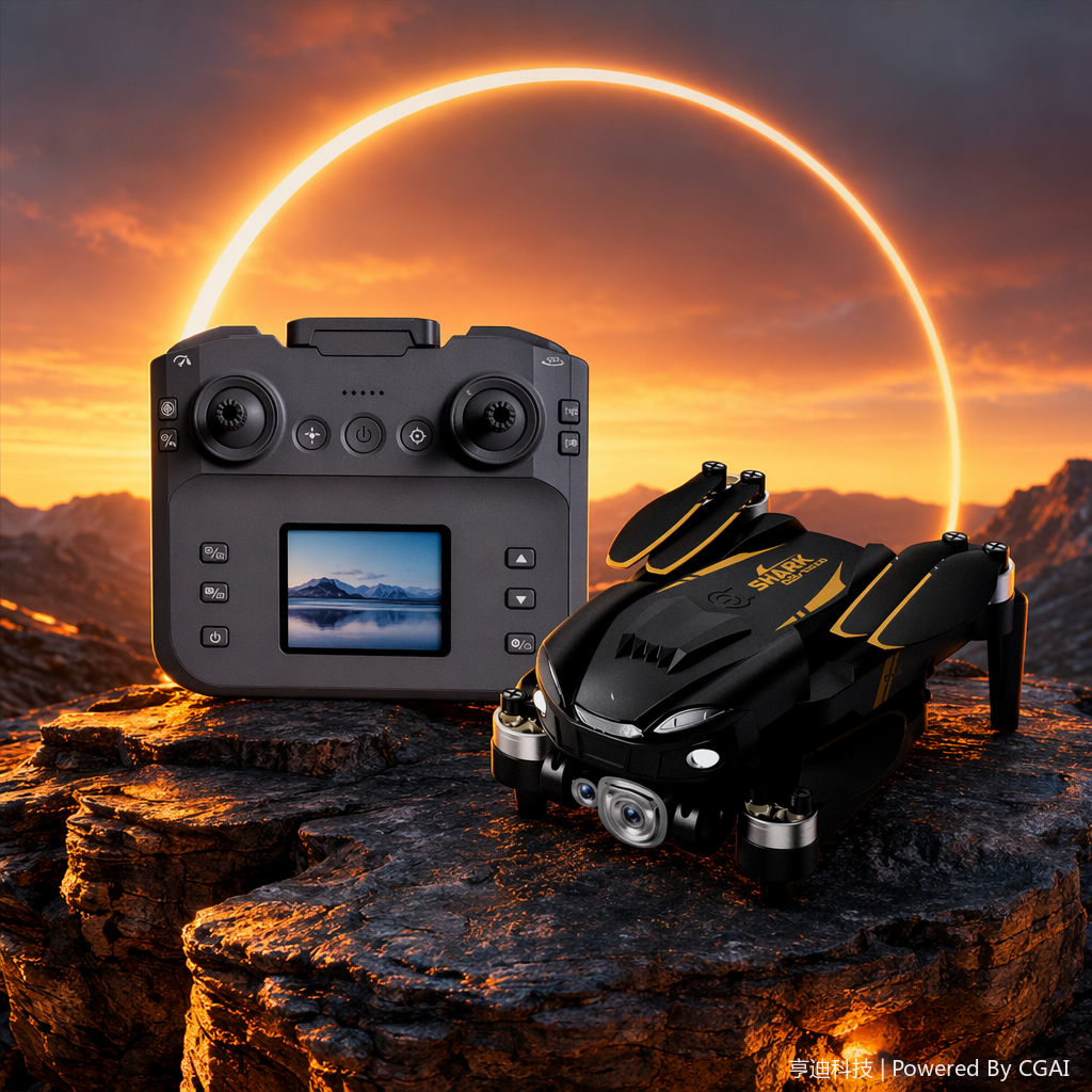 High-end drone 4K anti-shake aerial photography drone one-click return, novice children remote control aircraft Specification image