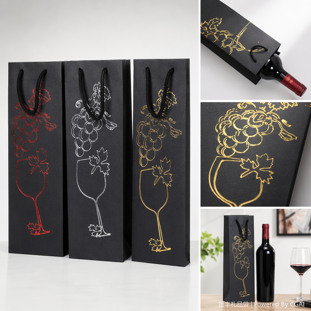 Running light souvenir, eco-friendly handbag, festival gift packaging box, multi-functional takeout storage bag
