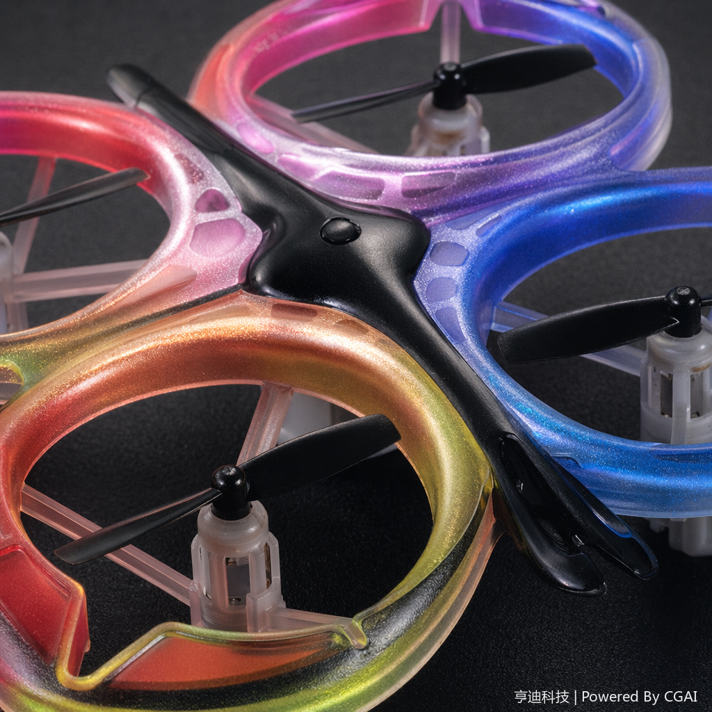 Retail and wholesale of digital 3C color butterfly drones Application Scenario