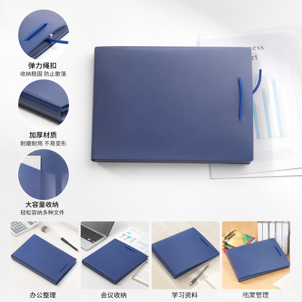 跑步灯伴手礼专用环保牛皮纸礼品包装盒节日外卖手提袋