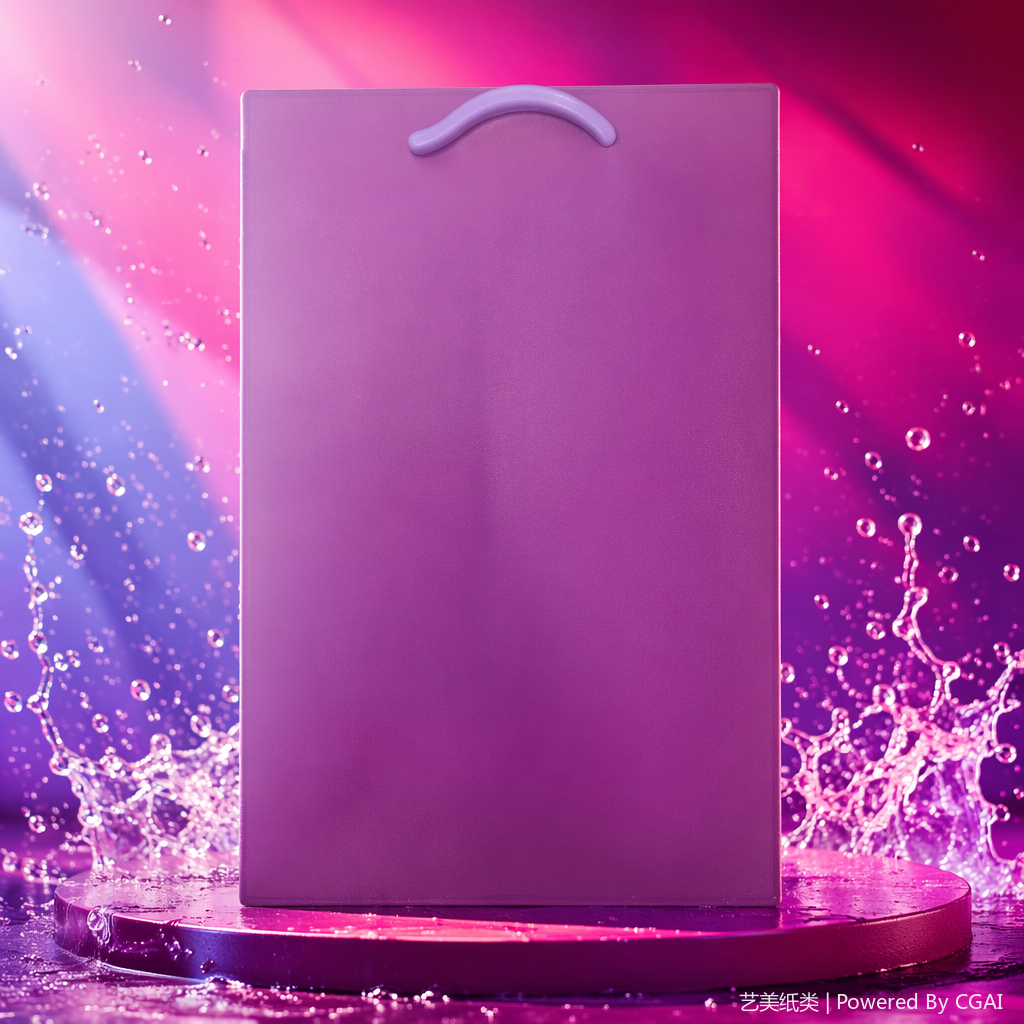 Special thickened hand-held takeout bag for running light souvenirs, festival gift packaging box, jasmine-scented wrapping paper Specification image