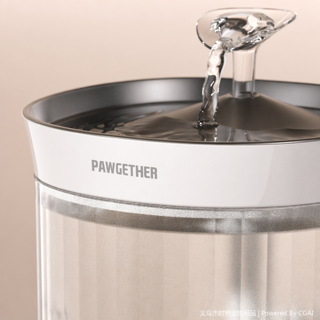 "Pet Small to Big Cat water dispenser, automatic pet wireless water pump, anti-dry-burning water dispenser, circulating water dispenser. Item Picture