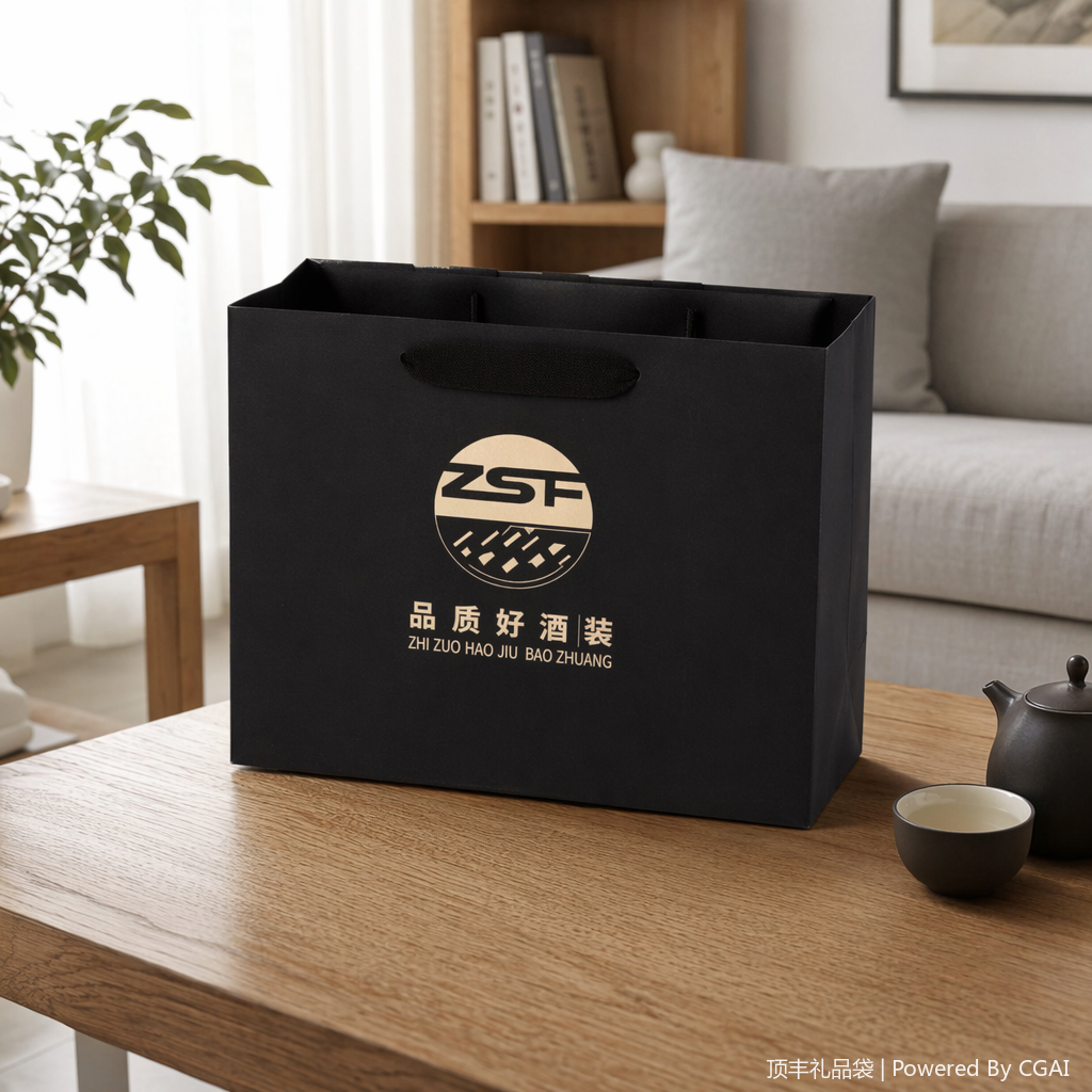 Running light souvenir, thickened kraft paper gift box, festival takeout handbag details Picture