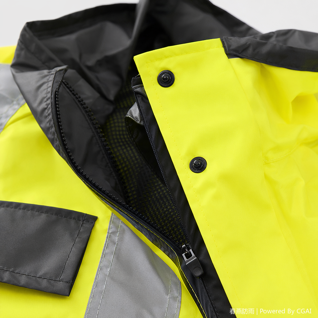 Two-piece raincoats for men and women, long outdoor electric bike raincoats, PU PVC rain covers, daily necessities Application Scenario