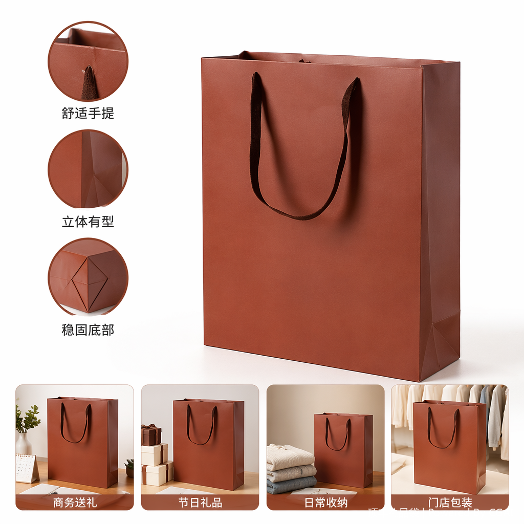 Running light souvenir packaging box, festival gift wrapping paper, hand-held takeout bag