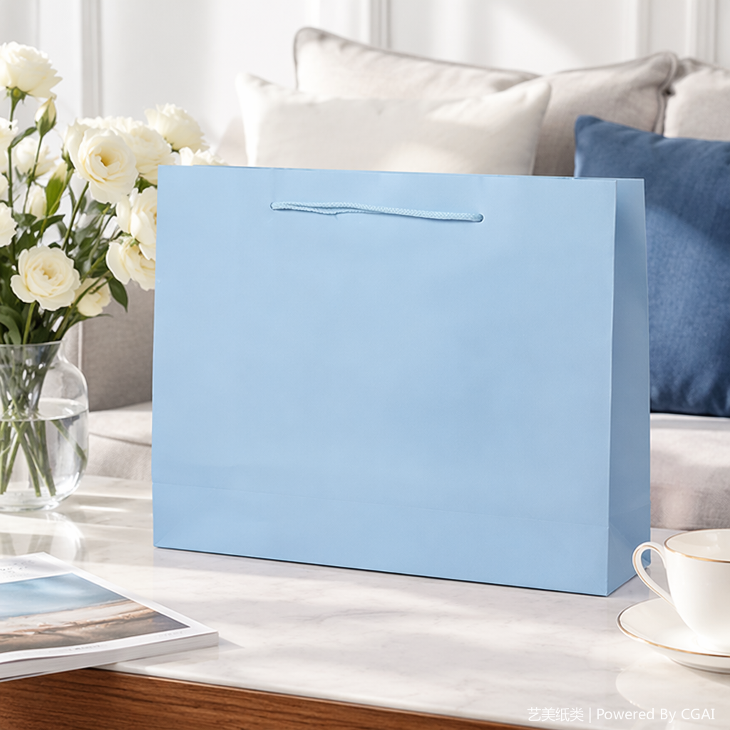 Running light souvenir packaging box, festival gift wrapping paper, hand-held takeout bag details Picture