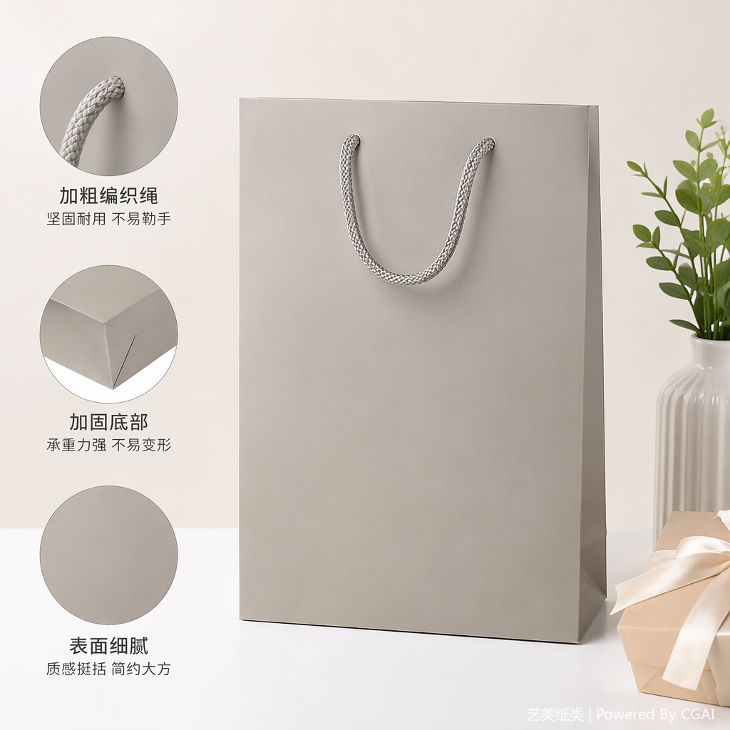 跑步灯伴手礼礼盒装节日礼品手提外卖袋环保纸质包装