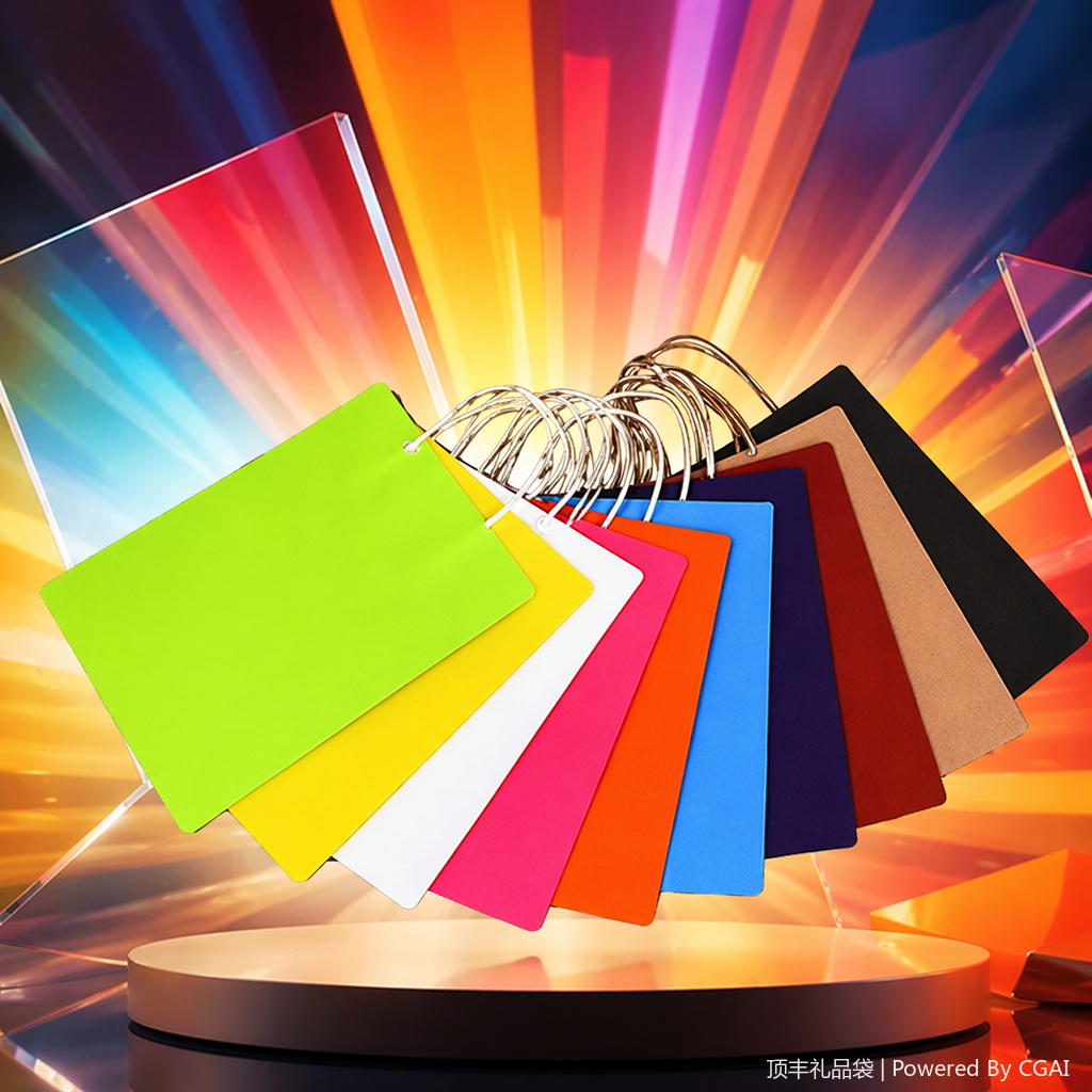 Special thickened gift packaging box for running light souvenirs, festival hand-held takeout bag Specification image