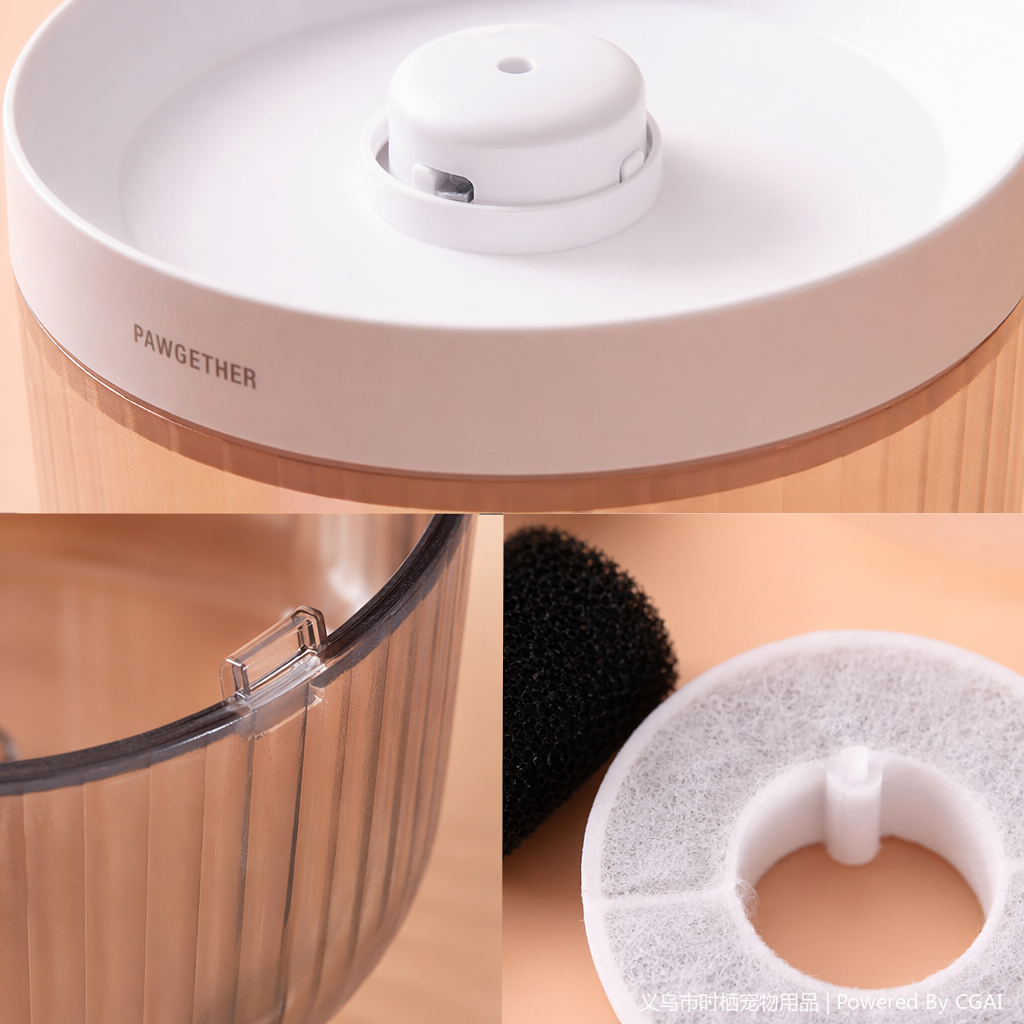 From pet to big cat water dispenser, automatic pet wireless water pump, unplugged water dispenser, circulating water dispenser Application Scenario