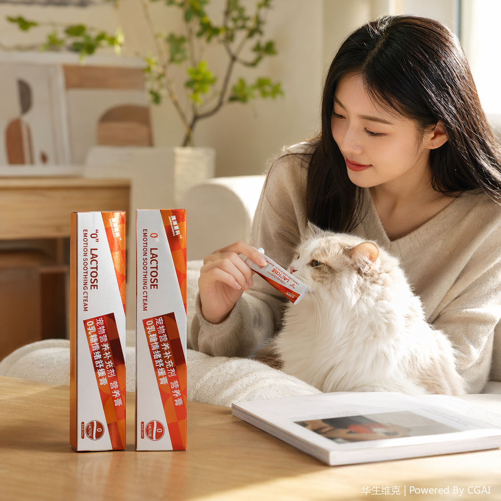 Huasheng Weike Hanhai Xingke 0 Lactose Series Emotional Soothing Nutritional Paste 30ml per tube Pet nutritional supplement, suitable for dogs and cats details Picture