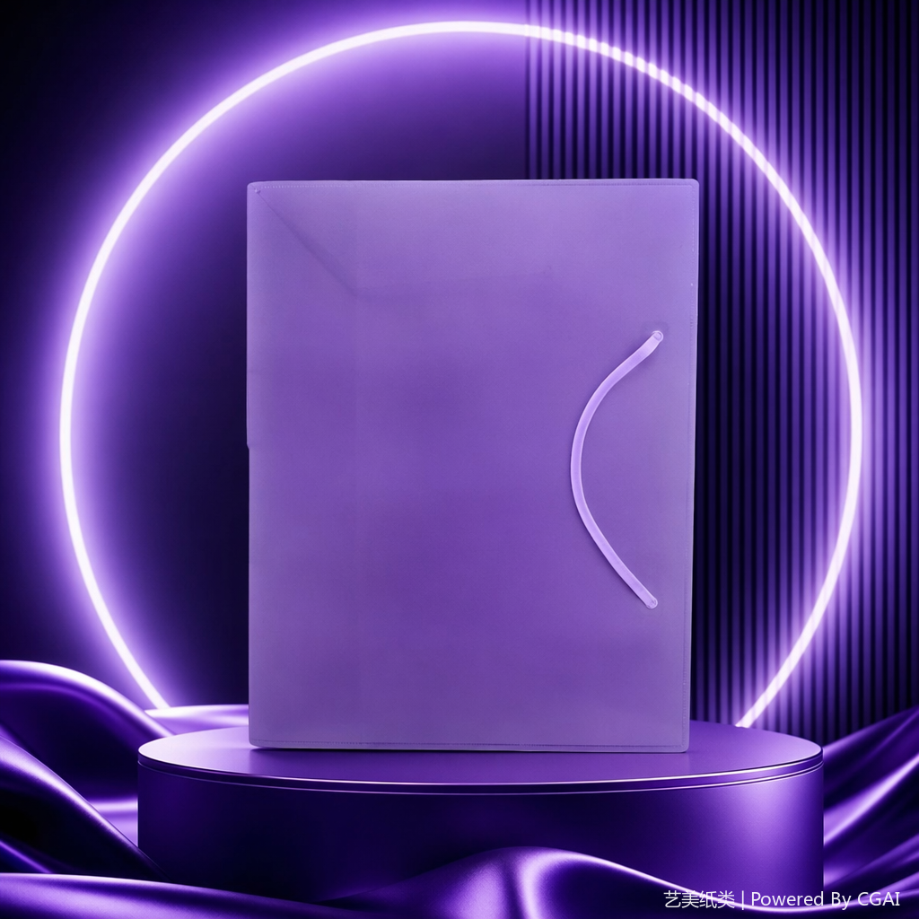 Running light souvenir gift box, festival hand-held takeout bag, eco-friendly paper gift packaging Specification image