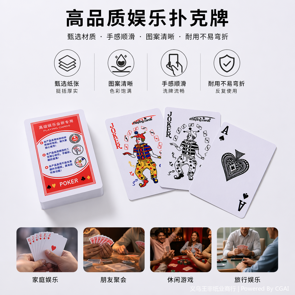 掼蛋牌塔罗牌UNO卡牌扑克桌游牌