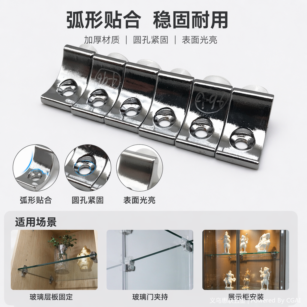 银色金属琴桥六孔设计光滑反光文昌塔铜制聚宝盆山鬼花钱摆件