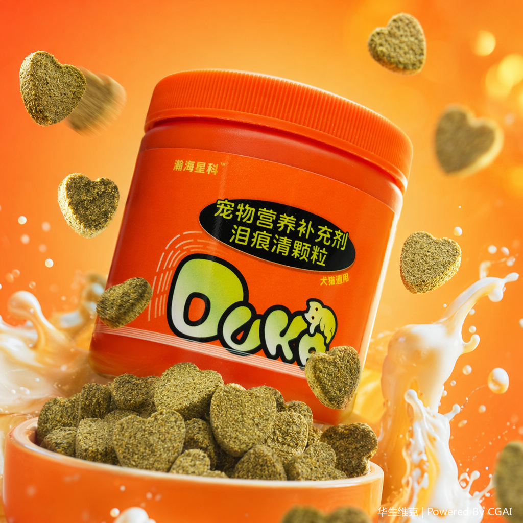 Tear Stain Clear Granules pet nutrition Supplement for both domestic and foreign trade sales Specification image