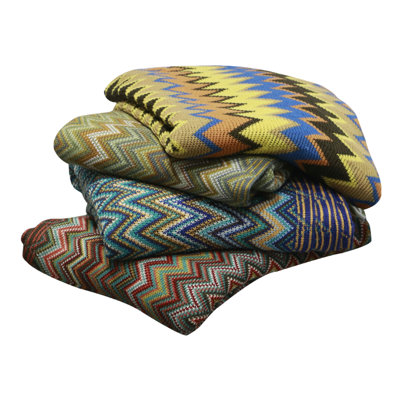 【 Elshi 】 Sofa blanket, cover blanket, Nordic blanket, summer knitted blanket, office nap blanket, air conditioning blanket, lap blanket 091255147 Item Picture