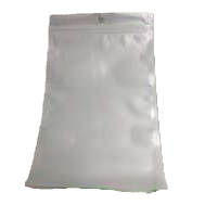 White PVC self-sealing bag, PE OPP plastic sealed bag, 100-piece food-grade fresh-keeping storage bag Item Picture