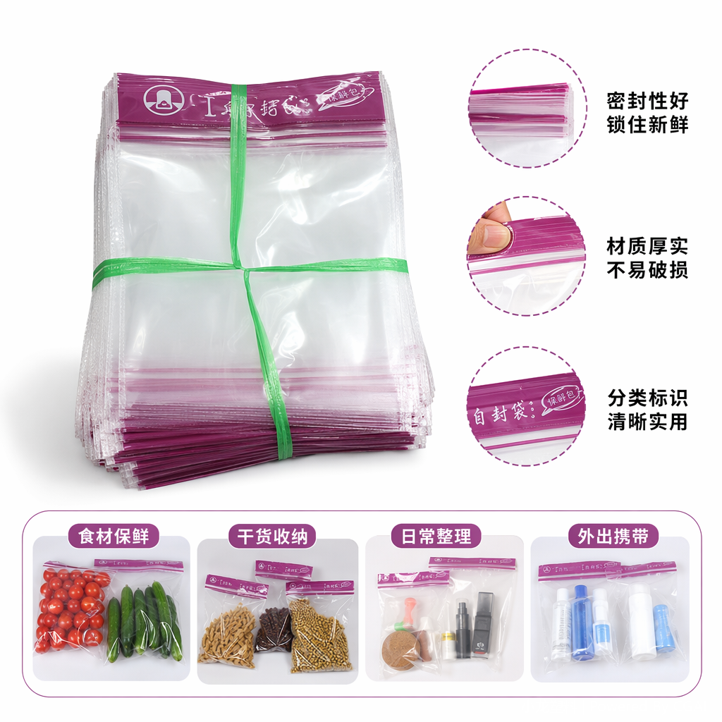 其他塑料薄膜 通用型透明PE膜 宽度可选 厚度0.01mm至0.1mm