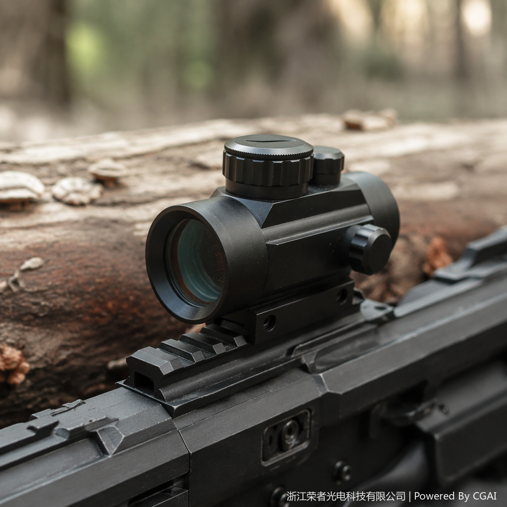 Free Tiger Black Red Dot Sight, waterproof and anti-fog, compatible tactical rail, all-metal material, holographic red dot outdoor shooting accessory 1X40 RDYG