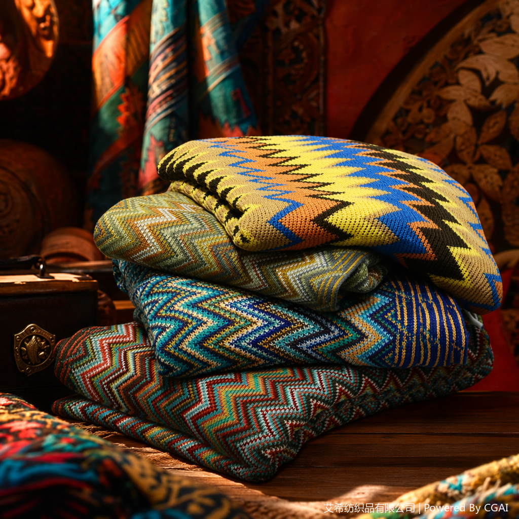【 Elshi 】 Sofa blanket, cover blanket, Nordic blanket, summer knitted blanket, office nap blanket, air conditioning blanket, lap blanket 091255147 Specification image
