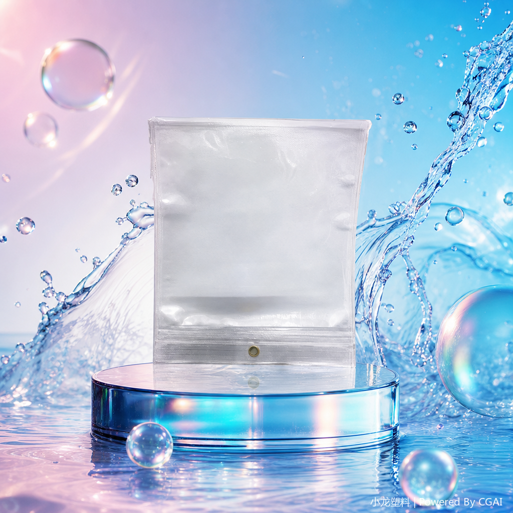 PE, PVC and OPP three-in-one eco-friendly self-sealing bag, food-grade sealed and fresh-keeping in multiple sizes Specification image