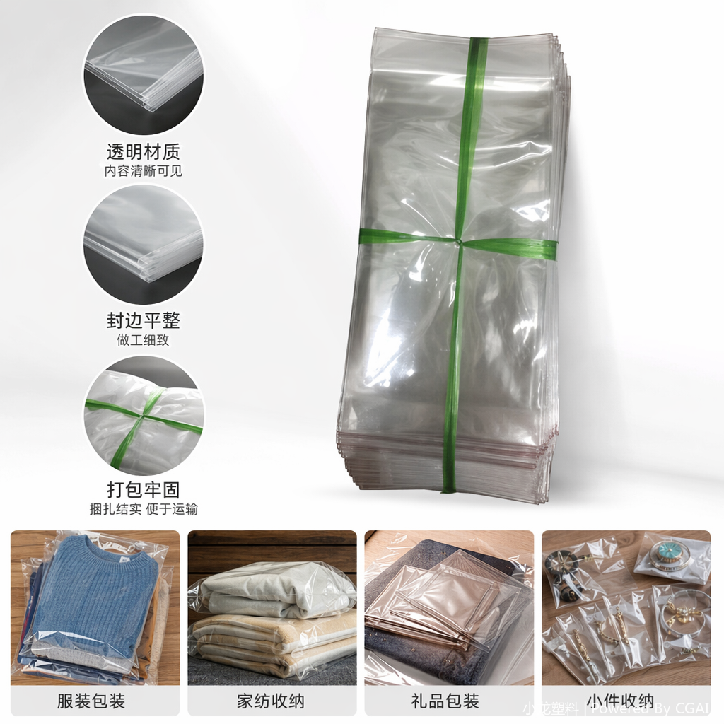 Other plastic film bags, food-grade thickened sealed preservation bags, are available in multiple specifications