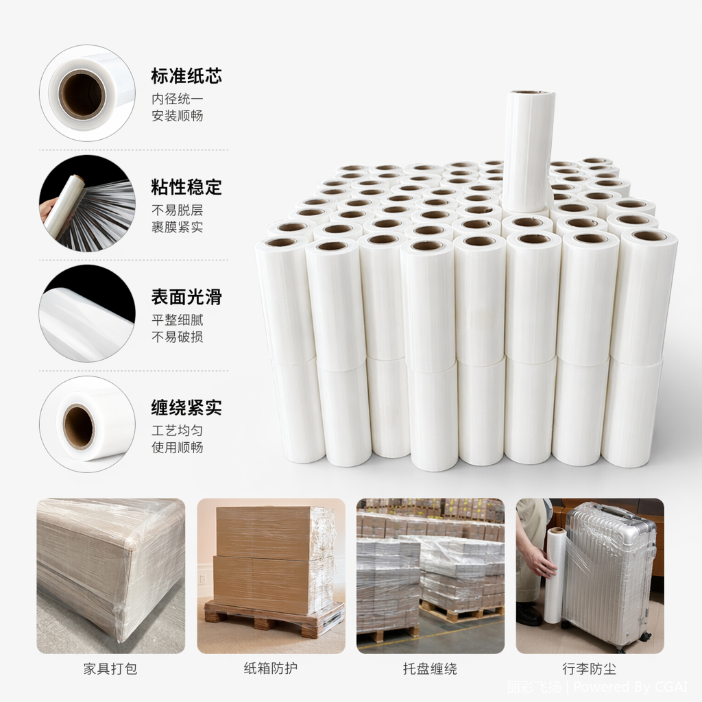 白色卷状烫印膜哑光PU热转印PET胶片铝箔榴莲盒专用