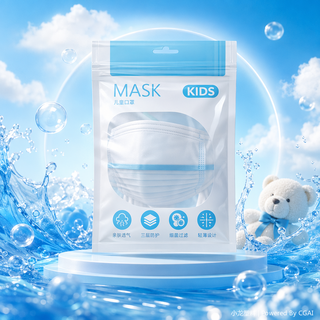 PE, PVC and OPP three-in-one food-grade self-sealing bag, moisture-proof and sealed in multiple sizes Specification image