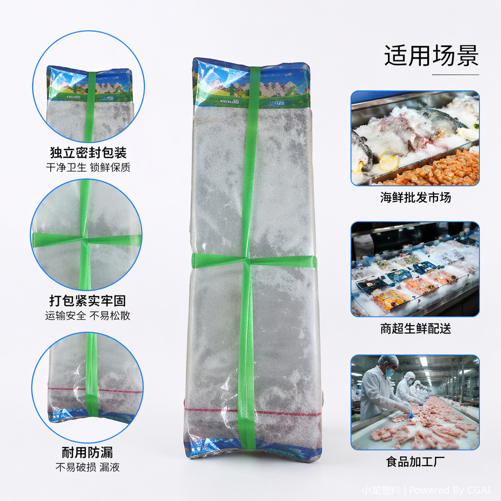 Other plastic film bags, food-grade thickened sealed preservation bags, household kitchen storage bags