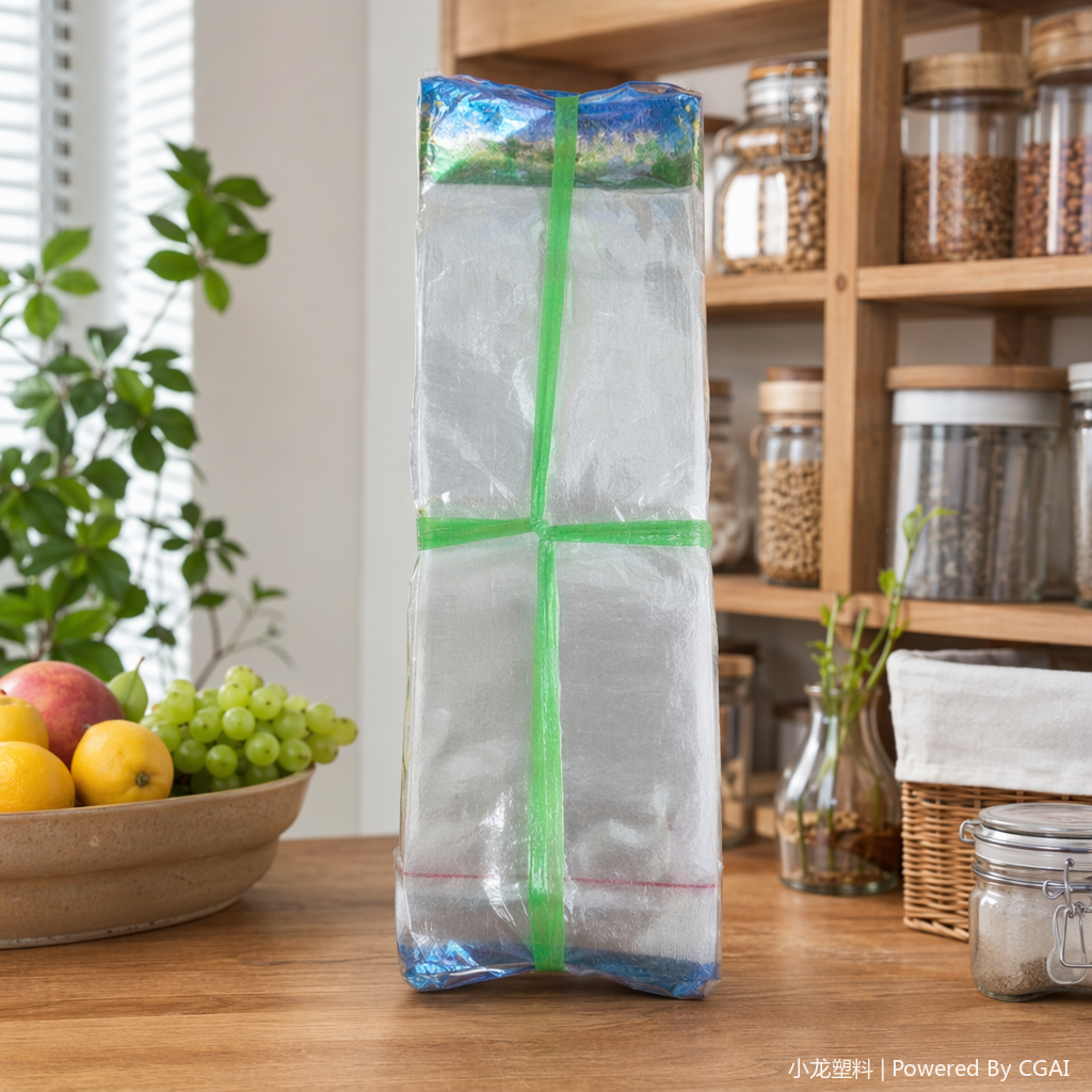 Other plastic film bags, food-grade thickened sealed preservation bags, household kitchen storage bags details Picture