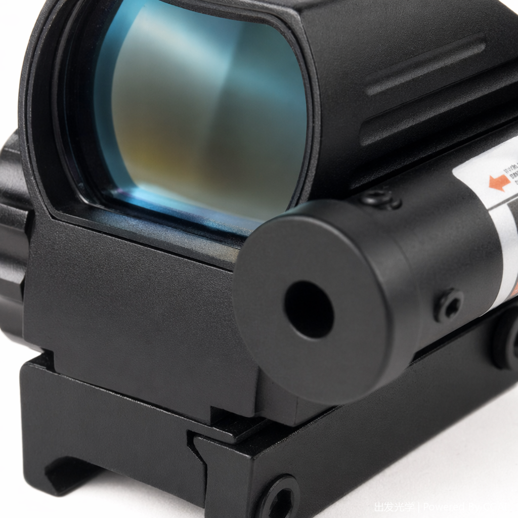 The black red dot sight with a laser pointer is suitable for a variety of outdoor sports Application Scenario